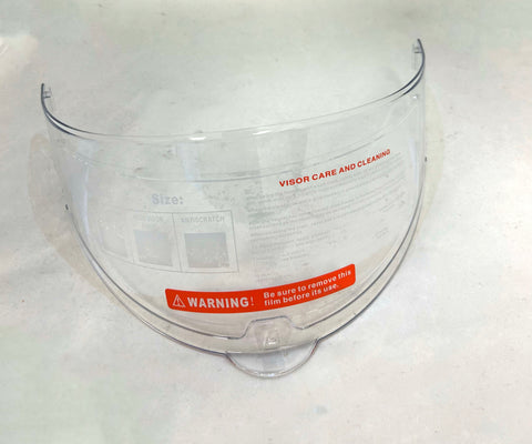 BLD Helmet Replacement Visor (Clear)