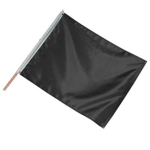 Black Racing Flag